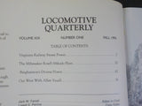 Locomotive Quarterly 1995 Fall Vol 19 #1 Virginian Milw Mikado fleet Binghamton