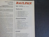 Railfan Magazine 1976 Fall  Vol.1 # 8 O Winston Link night spectacular