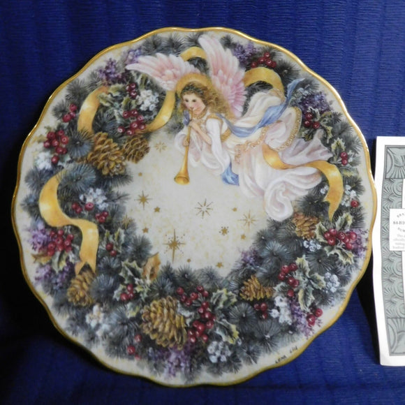 Plate Lena Liu's Holiday Angels Rejoice by Lena Liu