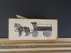 Ertl Horse & Delivery Wagon bank The Golden Rule Wyoming