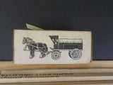Ertl Horse & Delivery Wagon bank The Golden Rule Wyoming