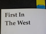 First In The West The Sacramento Valley Railroad by Cindy Baker    Booklet