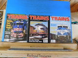 Trains Magazine Complete Year 1996  12 issues