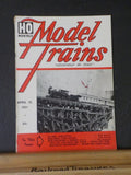 HO Monthly Model Trains 1951 April HO scale Designing your layout