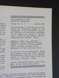 Chesapeake and Ohio Historical Newsletter 1974 August Hocking Valley Railway Co