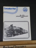 Canadian Rail #414 January-February 1990 Le Chemin de  fer Asbestos er Danville