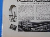 Ads Milwaukee Road Lot #16 Advertisements from various magazines (10)