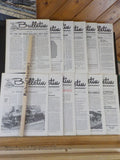 NMRA Bulletin 1965 Complete Year 12 Issues   January thru December