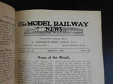 Model Railway News Bound Volume 3 1927 Jan - Dec Clockwork steam electric PRIVAT
