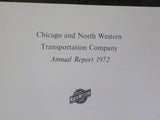 Chicago and North Western Railway Company Annual Report 1972