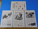 Ads Association of American Railroads Lot #3 Advertisements from magazines (10)