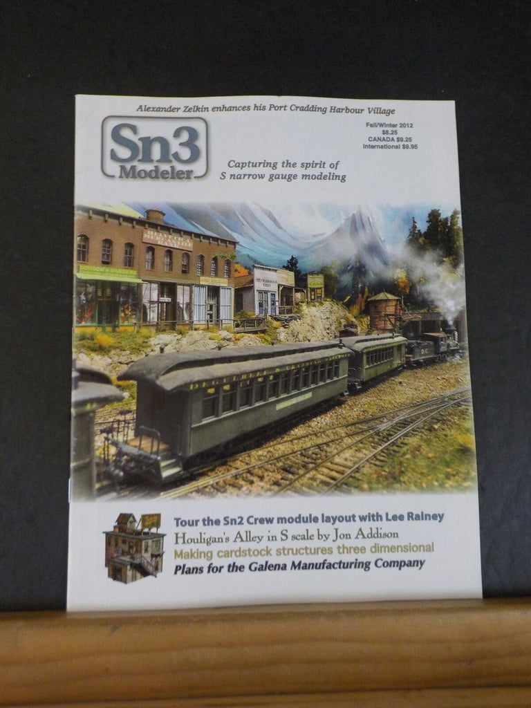 Sn3 Modeler 2012 Fall/Winter Vol XXIX #2 Making cardstock structures 3 ...