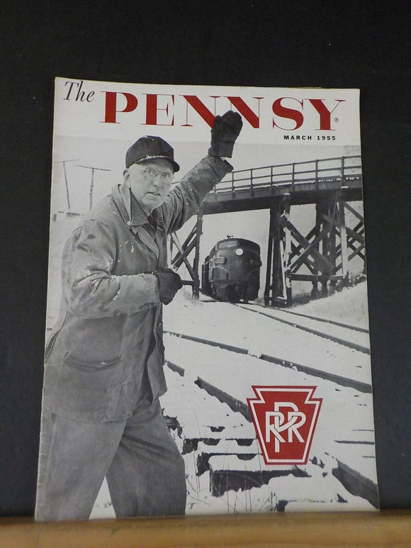 Pennsy Employee Magazine, The 1955 March Saving Man