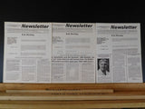 Boston and Maine Historical Society Newsletter 1983 12 issues