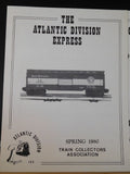 Atlantic Division Express 1980 Lot of 5 Train-Town Bridges Trains chug through m