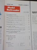Model Railroader Magazine 1958 August A day at East Side Super realism