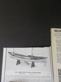 Scale Ship Modeler 1982 May V5 #3 Steam Scow Rosebud Cut Cover