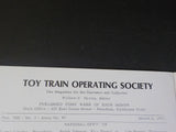 TTOS Bulletin Vol 8 #3 1973 March 2 Toy Train Operating Society A.C. Gilbert Co