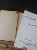 In The Maine Woods 1906 Edition Bangor and Aroostook Railroad Hard Cover