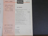 Model Trains 1960 March Old time log buggies Portals terminals and control Test