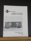 High Iron 1973 March April Santa Fe Modelers Association Stock Pens Stack