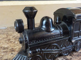 Steam Locomotive Metal Coin Bank 6 x 3 Railroad Train Bank 2-4-2