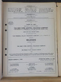 New York Central RR Co Ohio Central Lines Local freight tariff mileages 1929 = 2