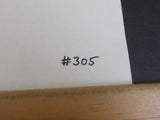 Blueprint Philadelphia & Reading 1872 Arch-Window 55 ft Coach #218  BP #305