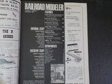 Railroad Modeler 1975 February Boxcar yard office Engine shed Machine shop Warre