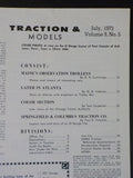 Traction & Models 1973 July  #101 CTA Atlanta Maine O gauge layout