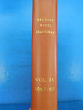Railroad Model Craftsman Magazine Bound Volume 36 1967-68 Bound Volume