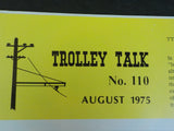 Trolley Talk #110 1975 August Pacific Electric Railway 1100 Class Passenger Coac