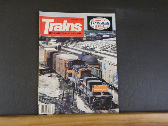 Trains Magazine 1986 March Indiana Harbor Belt