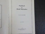 Handbook for Model Railroaders by W.K. Walthers 2nd edition  Soft Cover