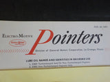 EMD Pointers 1963 February 28 Lube Oil names & identities fin railroads Used