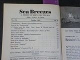 Sea Breezes Magazine #214 Vol 35 1963 October Sixty Years Gone