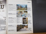 Die Modell-Eisenbahn Magazine 1986 Dezember Bilder aus Bergun Wagun fur HOm