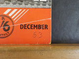 Railway Modeller 1953 December Vol 4 No 38 G.E.R. 50ft. Corridor Coaches