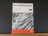 Der Modelleisenbahner 1973 April Trade journal for model railroaders