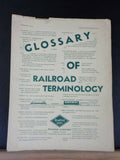 Glossary of Railroad Terminology 1966