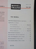 Model Trains 1958 Fall Build a forest Small combination station