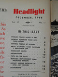 New York Central Headlight Employee Magazine 1966 December Christmas Issue