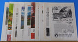 Ads Great Northern Railway Lot #4 Advertisements from various magazines (10)