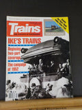 Trains Magazine 1990 February Ike's trains Campaign of 1952 Trona Railway Omaha