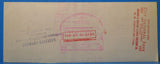 Check Chicago & Eastern Illinois Railroad Co Check 1959 Feb 24 to Lehigh Valley