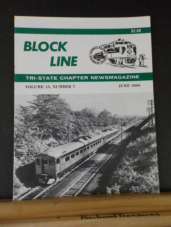 Block Line NRHS 1988 June Budd RDC Catalog