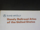 Handy Railroad Atlas of the United States 1973 Rand McNally Railroad Maps