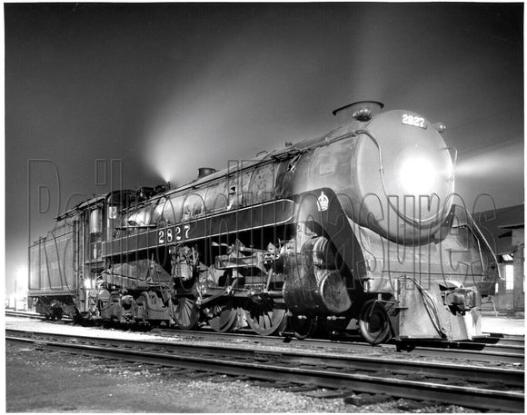 PHOTO Canadian Pacific #2827 Windsor Ontario 1959 8x10