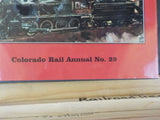 Black Smoke and White Iron Colorado Rail Annual No 29 by William Reich w/ DJ