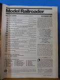 Model Railroader Magazine 1987 November Model Working crossing gates